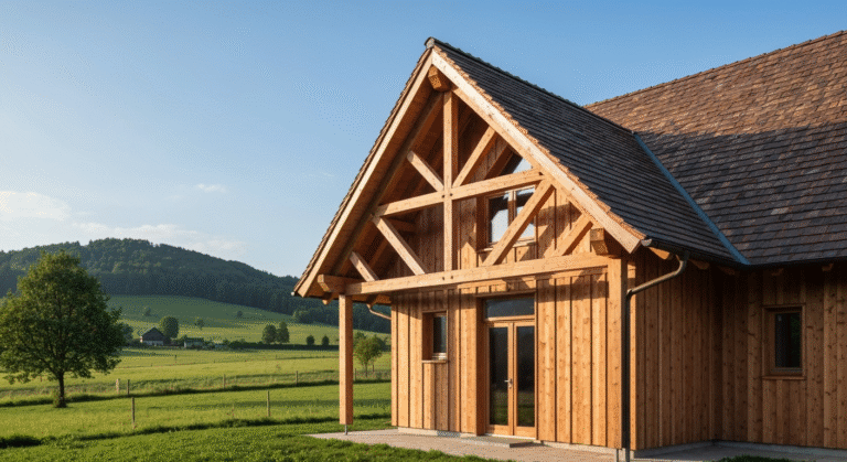 Drewniane szczyty domu – czy warto je mieć? Zalety i wady