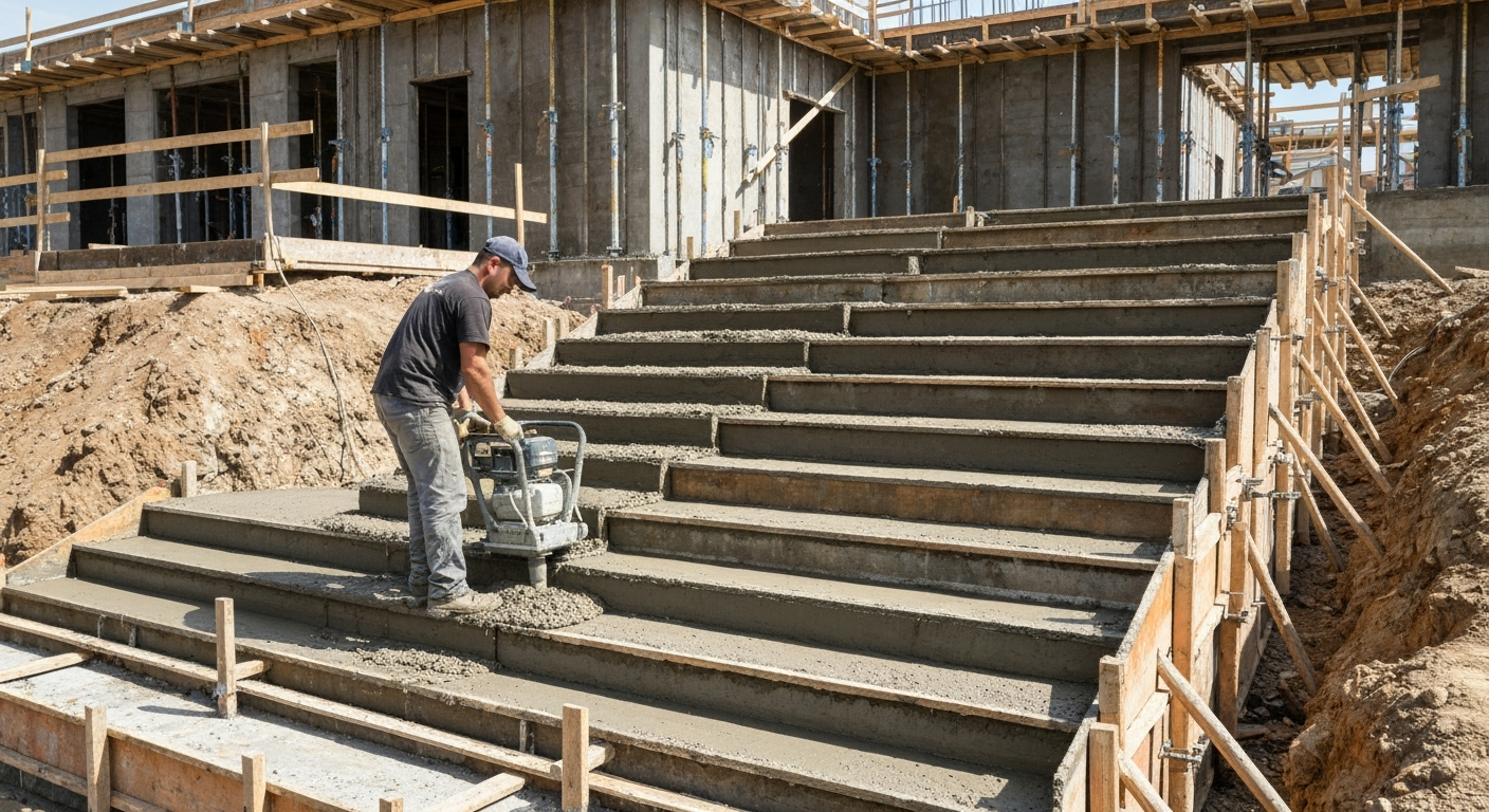 Jak prawidłowo zbroić schody na gruncie i uniknąć pęknięć? Poradnik krok po krku 2