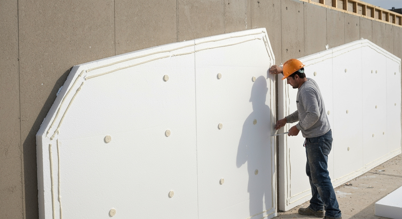 Jak skutecznie kłaść styropian na krzywe ściany? Oto kilka sposobów! 2