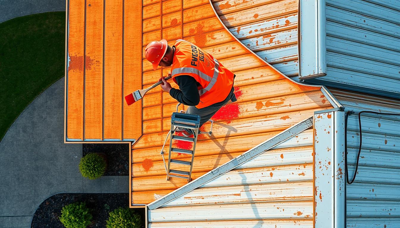 malowanie dachów cena za m2