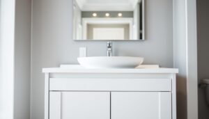 jaka głębokość szafki pod umywalkę