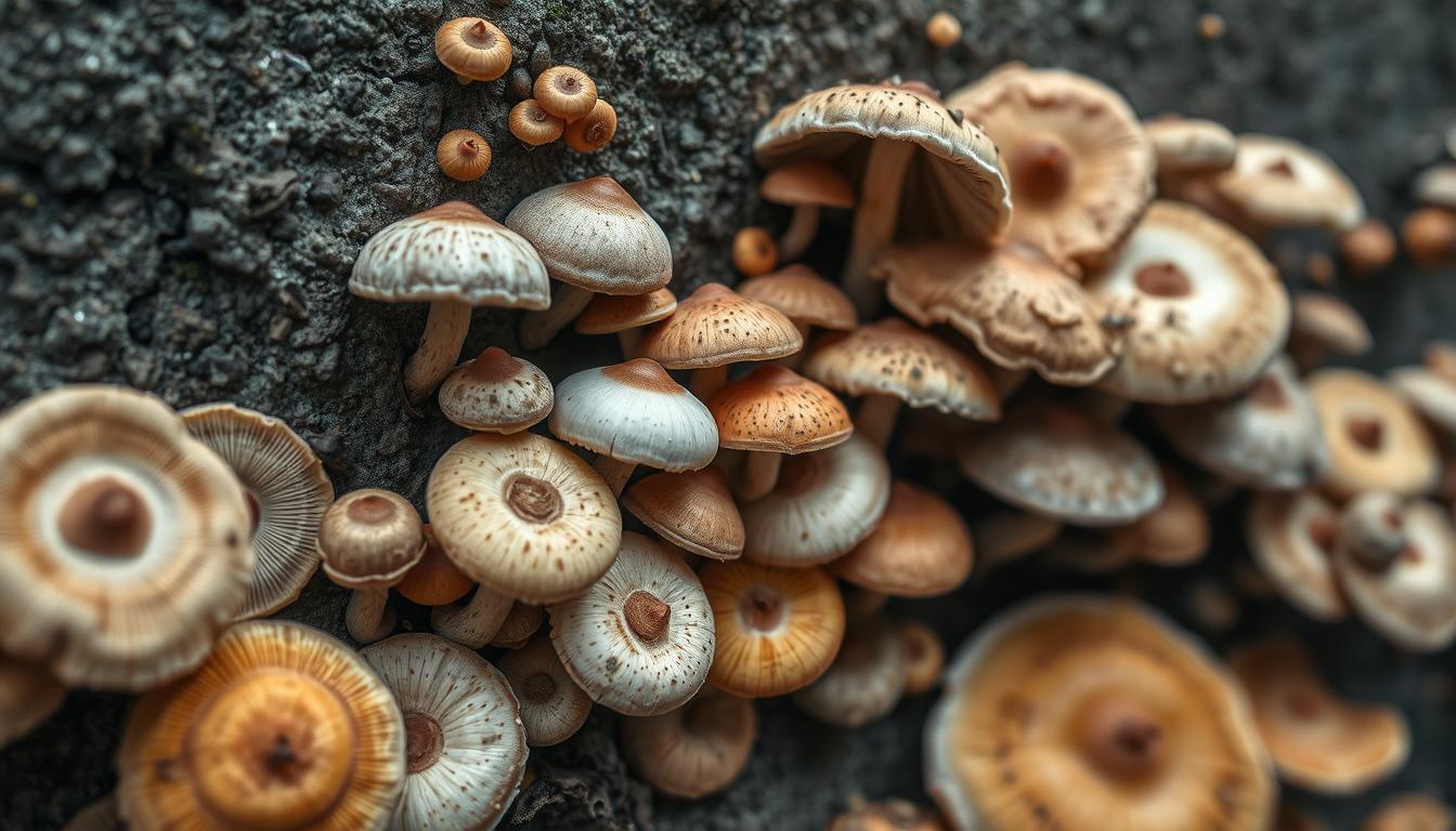 rodzaje grzybów na ścianie zdjęcia