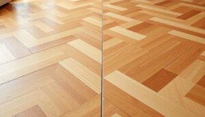 sposoby układania paneli z fugą